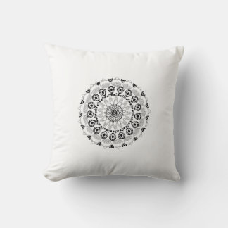 Color Burst Mandala Dekorative Kissen