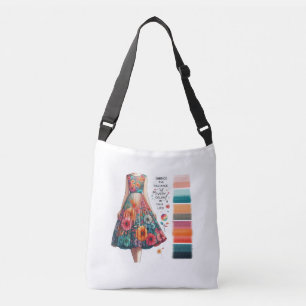 "Color Couture: Fashion Design Kit mit Atemberaube Tragetaschen Mit Langen Trägern