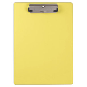Color Crayon Yellow Clipboard Klemmbrett