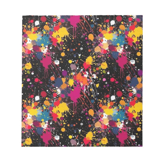 Color Explosion Notizblock (Vorderseite)