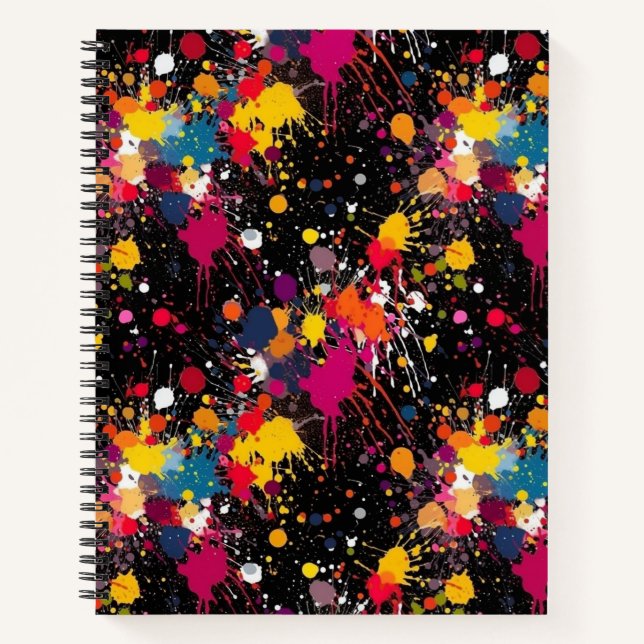 Color Explosion Notizbuch (Vorderseite)