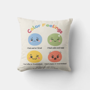 Color Feelings Kissen™ – Kindgerechte Emotionen Kissen
