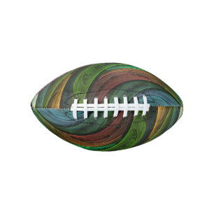 Color Glory Modern Abstract Art Pattern Elegant Football