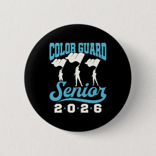 Color Guard Senior Class of 2026 Abschluss Button