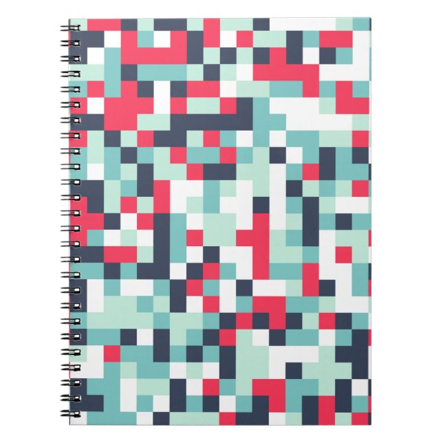 Color Halftone Background. Abstract Multicolor Tex Notizblock (Vorderseite)