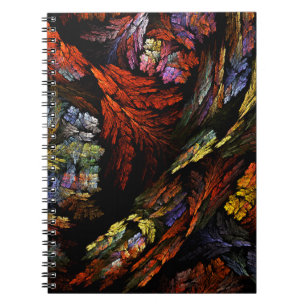 Color Harmony Abstrakt Art Notebook Notizblock