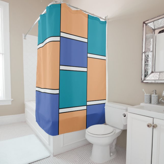 Color Harmony Duschvorhang (Beispiel)