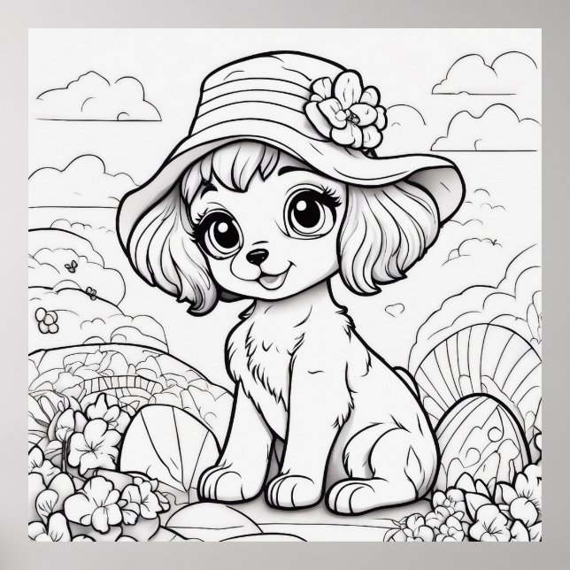 Color Me Hübsch :-) Poster (Vorne)