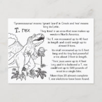 Color Me Tyrannosaurus Rex Fun Fakten
