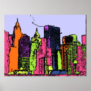 Color My City Poster