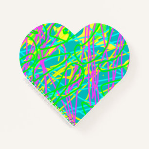 Color My Dreams Scribble Muster expressive Notizbuch