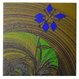 "Color My World" Keramik Foto Tile Fliese