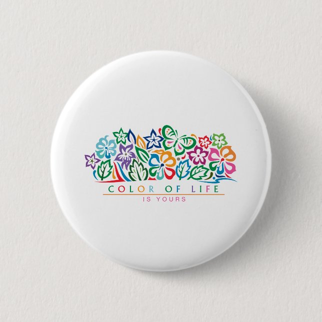 COLOR_of_life Button (Vorderseite)