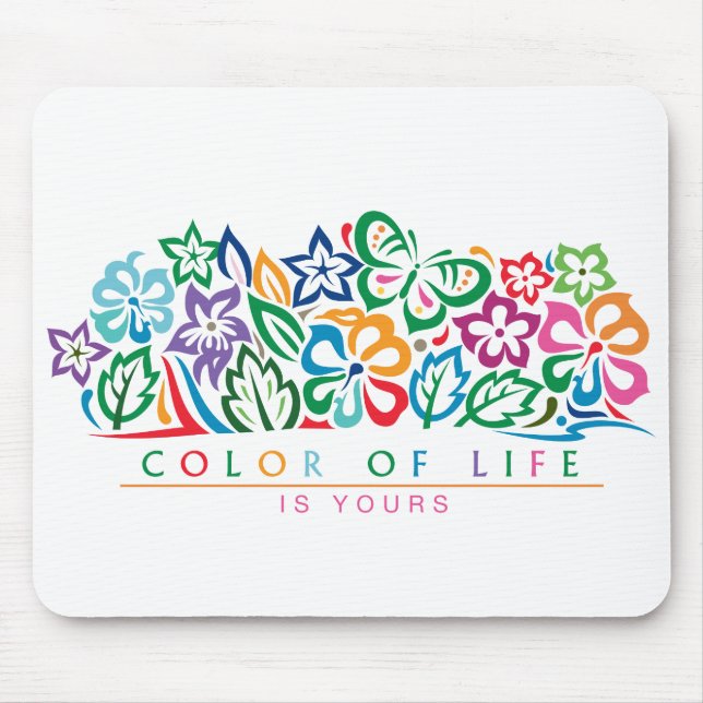 COLOR_of_life Mousepad (Vorne)