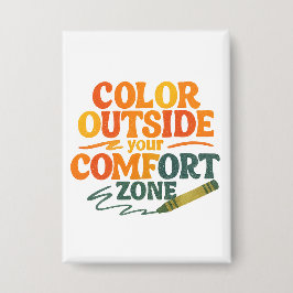 Color outside your comfort zone button