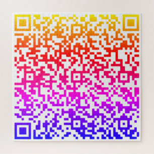 Color QR Code Scan Puzzle Ihr Personalisiertes Ges