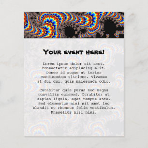Color Run - Fractal Art Flyer