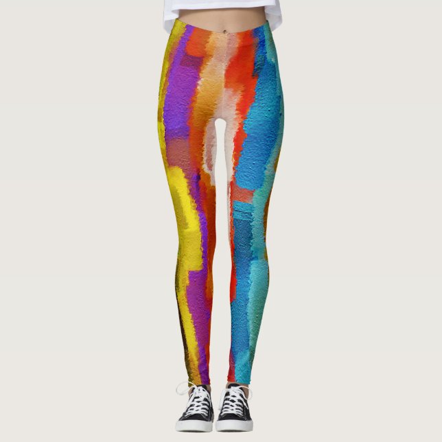 Color Splash #28 Leggings (Vorderseite)