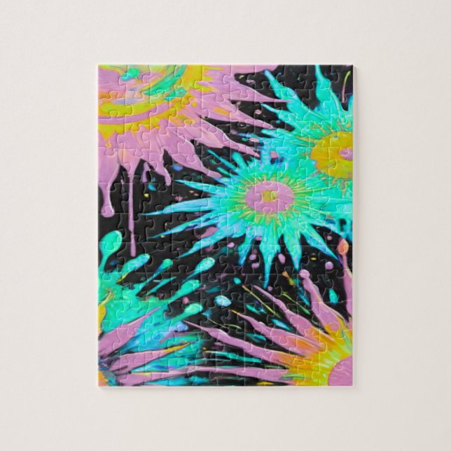 Color Splash Abstract Art (Vertikal)