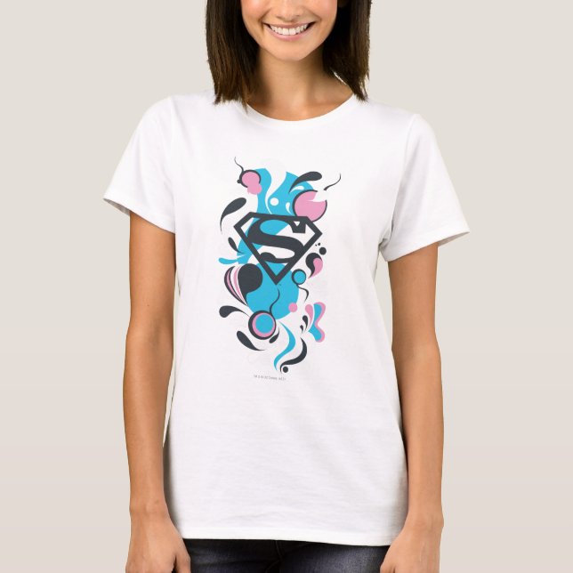 Color Splash Blue T-Shirt (Vorderseite)