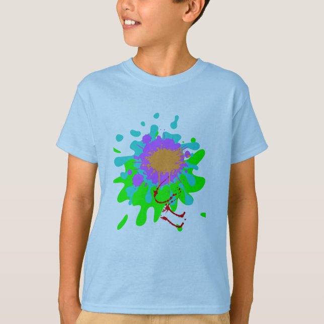 Color Splash Boys basic T-Shirt  (Vorderseite)