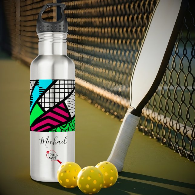 Color Splash Fanburst Personalized | Dink Well Edelstahlflasche (Von Creator hochgeladen)