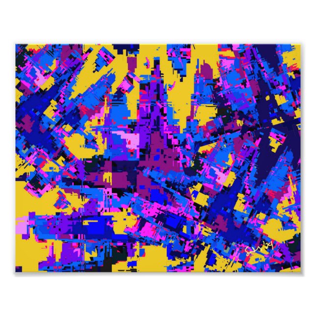 Color Splash Print Fotodruck (Vorne)