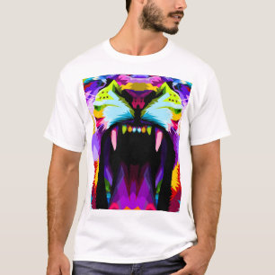 Color Tiger Roar T-Shirt