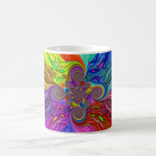 Color Vortex-Tasse Kaffeetasse