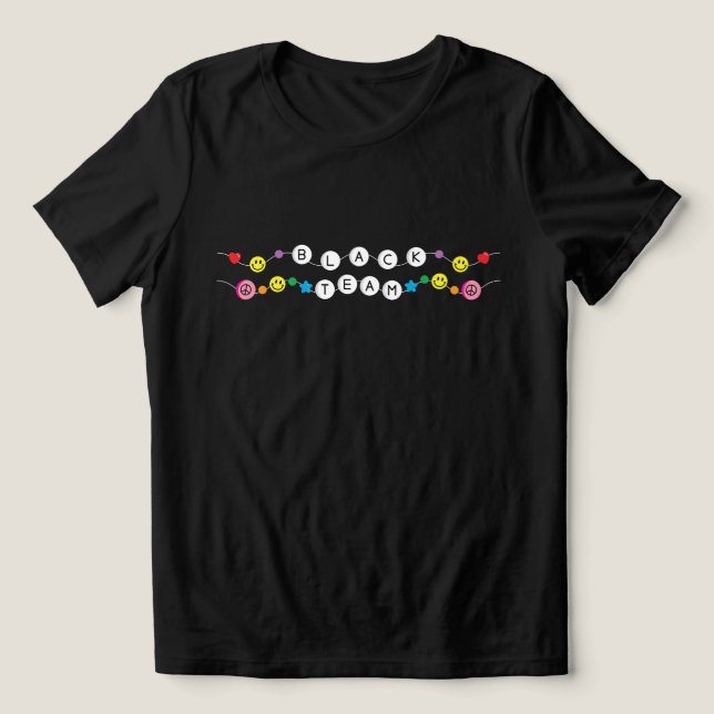 Color War Black Team Shirt (Design Vorderseite)