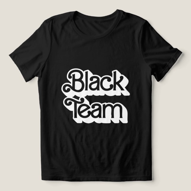Color War Black Team Shirt (Design Vorderseite)