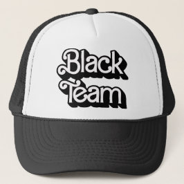 Color War Black Team Truckerkappe