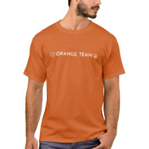Color War Orange Team Shirt