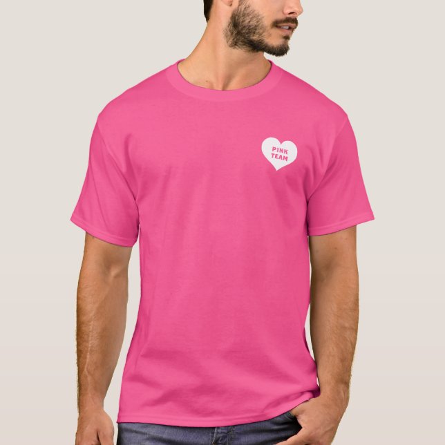Color War Pink Team Shirt (Vorderseite)