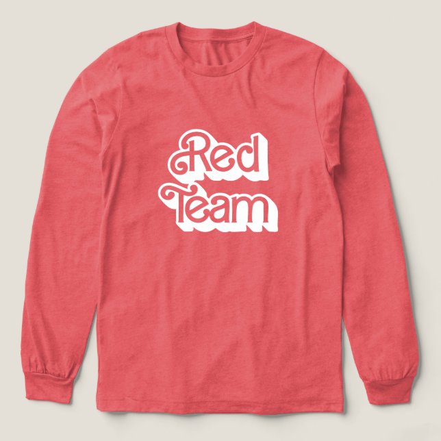 Color War Red Team Shirt (Design Vorderseite)