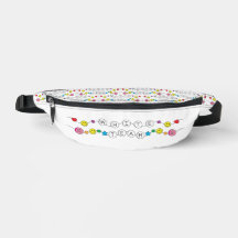 Color War White Team Fanny Pack