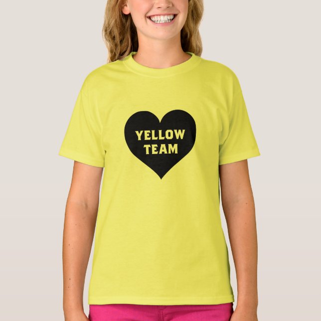Color War Yellow Team Shirt (Vorderseite)