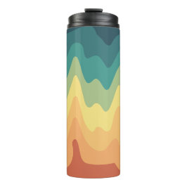Color Wave Horizon Thermosbecher