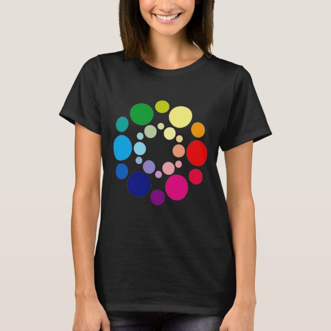 Color Wheel T Shirt (Vorderseite)