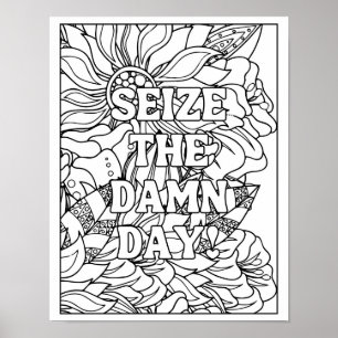 Color Your poster for Furchless Souls