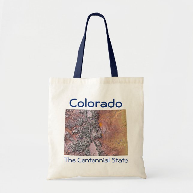 Coloradan Map Bag Tragetasche (Vorne)