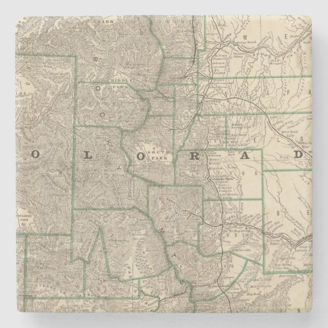 Colorado 12 steinuntersetzer (Vorderseite)