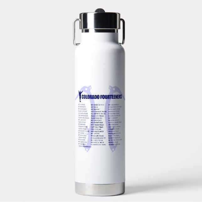 Colorado 14ers trinkflasche (Vorderseite)