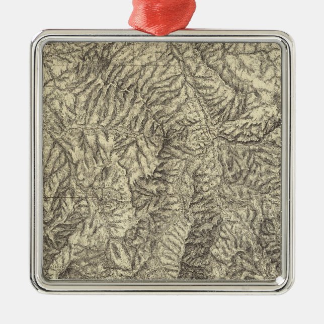 Colorado 2 silbernes ornament (Vorne)