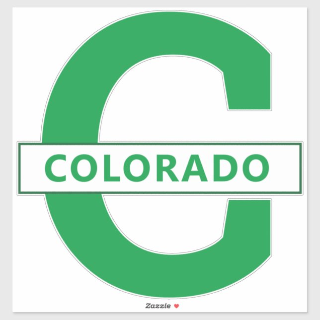 Colorado Aufkleber (Blatt)
