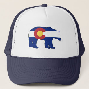 Colorado-Bärenflagge Truckerkappe