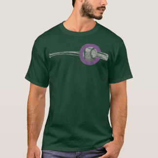 Colorado Baseball Fan T-Shirt Vintag gestörter Sta