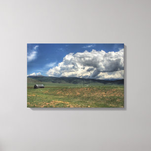 Colorado-Bauernhof Leinwanddruck