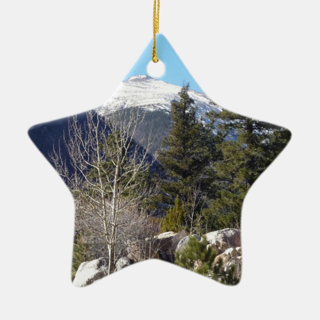 Colorado-Berg Keramikornament (Vorne)