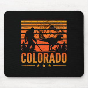 Colorado Bigfoot Berg Dinosaurier Bigfoot Camping Mousepad